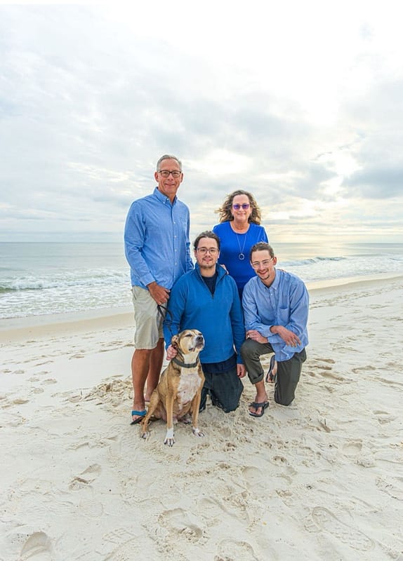 Beth Koloseike and her family.